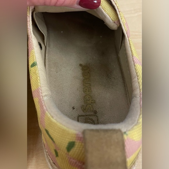 Spenco Orthotic Bokeh Lemon Blush Slip On Sneakers Size 8.5 - Picture 8 of 8